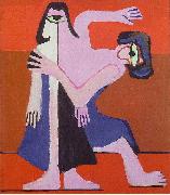 Mask-dance Ernst Ludwig Kirchner